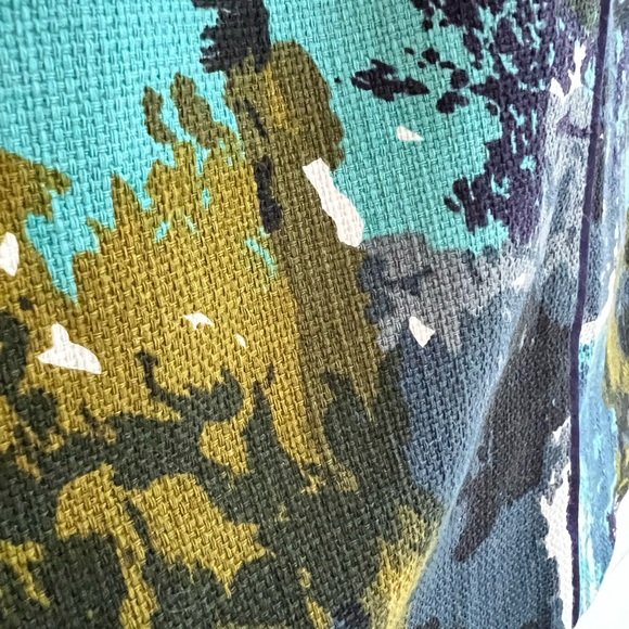 ANTHROPOLOGIE Tabitha Printed Brunch Pencil Skirt, Size 4 - Picture 10 of 12